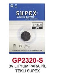 Supex CR2032 3V Lityum Tekli  Blister Pil